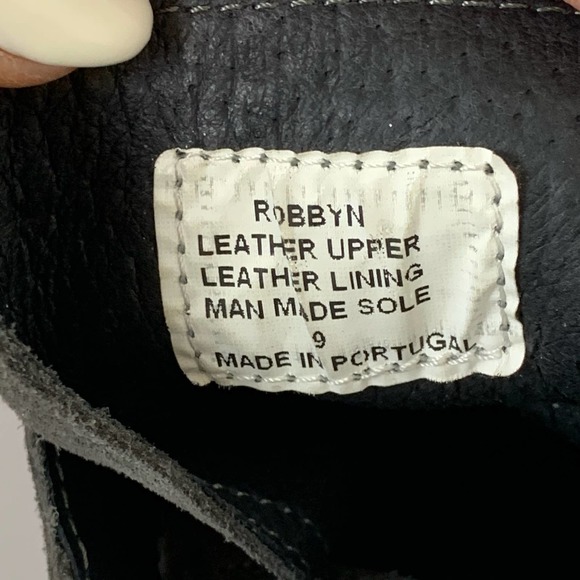 Steven By Steve Madden Robbyn Ankle Bootie Size 9 Leather Gray - Picture 3 of 15